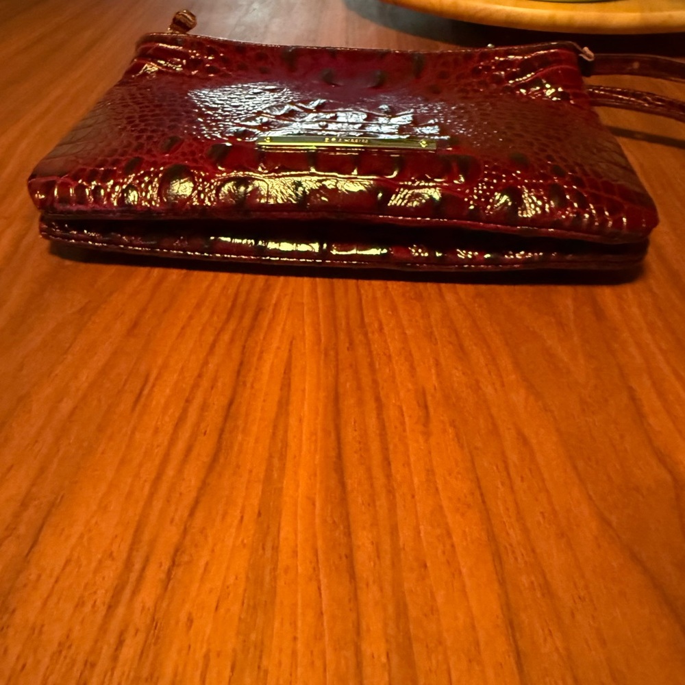 Brahmin Cherry Melbourne 2 compartment Crossbody Bag Like New Condition - Picture 6 of 7